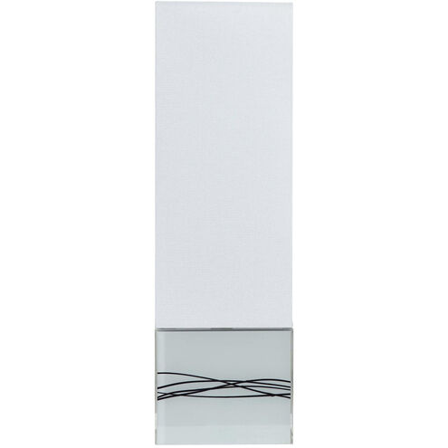 Aragonia 19 inch 40.00 watt White and Black Table Lamp Portable Light
