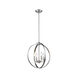 Colson 4 Light 16 inch Pewter Pendant Ceiling Light in No Shade, Mini