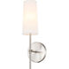 Mel 1 Light 5 inch Burnished Nickel Wall sconce Wall Light