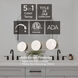 Gates LED 24 inch Satin Nickel Vanity Light Wall Light