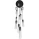 Strand LED 24 inch Black Multi Port Pendant Ceiling Light