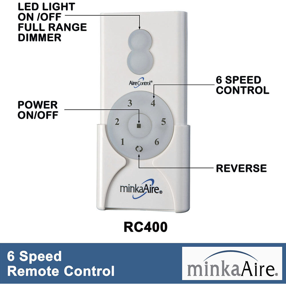Wing White Hand Held Fan Control