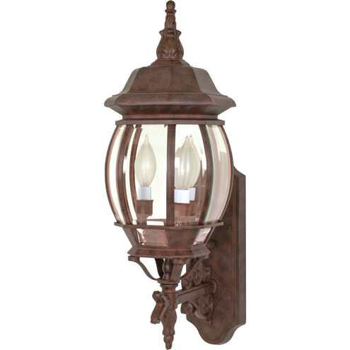 Central Park 3 Light 11.50 inch Outdoor Wall Light