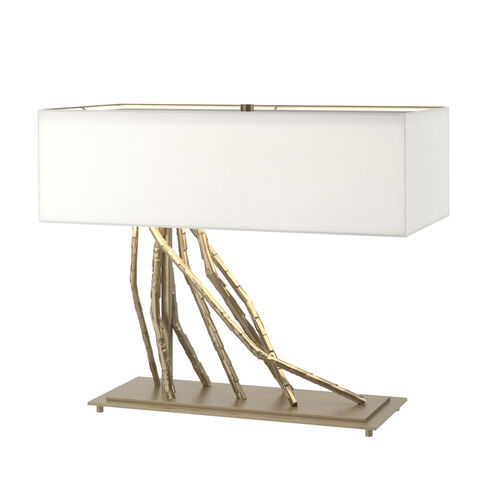 Brindille 16.5 inch 60 watt Soft Gold Table Lamp Portable Light in Natural Anna