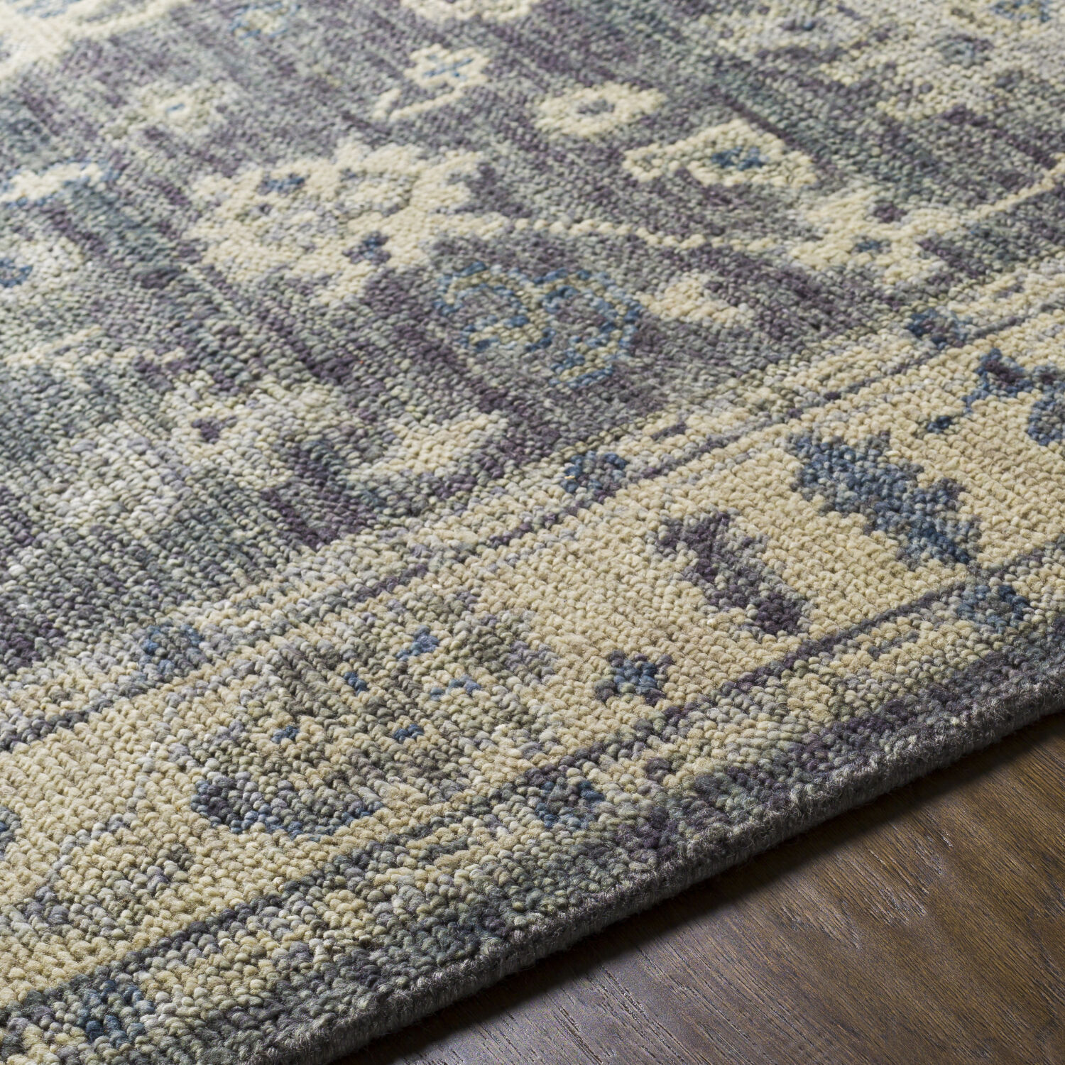 Biscayne 36 X 24 inch Charcoal Rug in 2 x 3, Rectangle