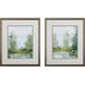 Landscapes Collection Green Framed Art