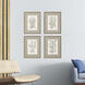 Florals Green and Yellow and Beige and Neutral Framed Art
