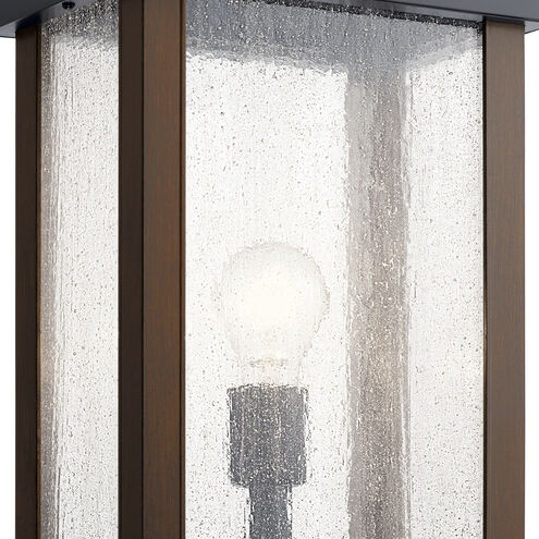 Marimount 1 Light 18 inch Black Outdoor Post Lantern