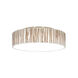 Galleria Reed Satin Nickel 15 inch Recessed Light Shade