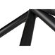 Lex 12 Light 39 inch Matte Black Chandelier Ceiling Light