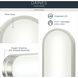 Daines LED 18.75 inch Brushed Nickel Bath Bar Wall Light