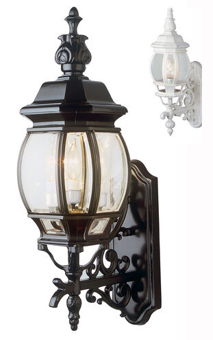 Francisco 3 Light 25 inch White Outdoor Wall Lantern