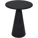 Idiom 19.5 X 15.5 inch Matte Black Side Table