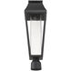 Brookline LED 22.5 inch Black Outdoor Post Lantern