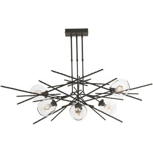Griffin 6 Light 63 inch Natural Iron Pendant Ceiling Light