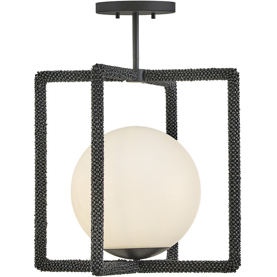 Keona 1 Light 16.25 inch Painted Black Oxide Convertible Semi-Flush Mount Ceiling Light