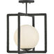 Keona 1 Light 16.25 inch Painted Black Oxide Convertible Semi-Flush Mount Ceiling Light