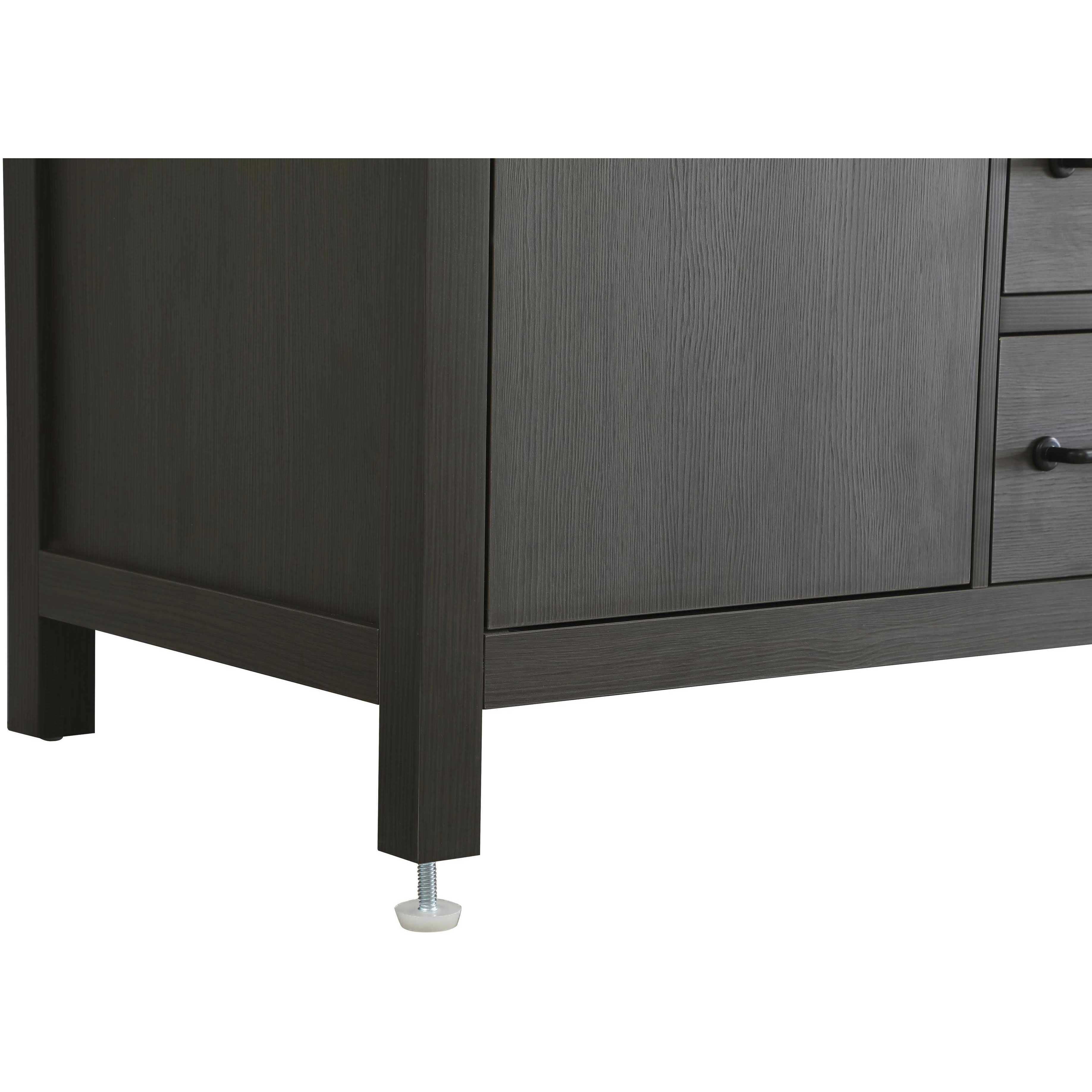 Nathan 54 X 34 inch Mocha Brown Bathroom Vanity Cabinet