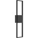 Contact LED 27 inch Textured Black Outdoor Wall Lantern