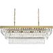 Josephine 12 Light 16 inch Satin Gold Chandelier Ceiling Light