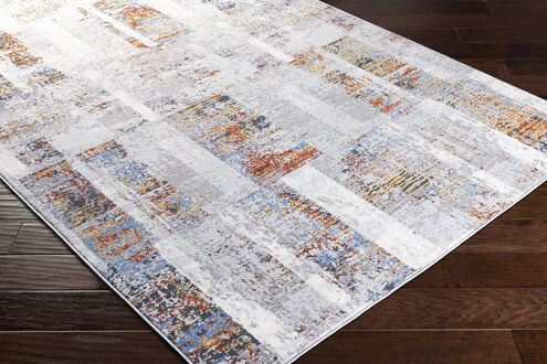 Lustro 108 X 79 inch Brick Red Rug in 7 x 9, Rectangle