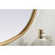 Brynn 30 X 24 inch Brass Mirror in 24 x 30