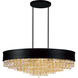 Medina 15 Light 30 inch Black Island/Pool Table Light Ceiling Light