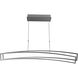 Sirius Linear Chandelier Ceiling Light in Silver