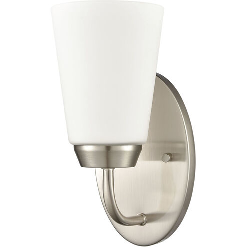 Winslow 1 Light 5 inch Brushed Nickel Sconce Wall Light