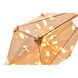 Canada 9 Light 15 inch Gold Chandelier Ceiling Light