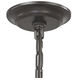 Palacial 1 Light 8 inch Oil Rubbed Bronze Mini Pendant Ceiling Light