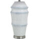 Bexium 32.5 inch 100 watt Bexium Blue and White Table Lamp Portable Light