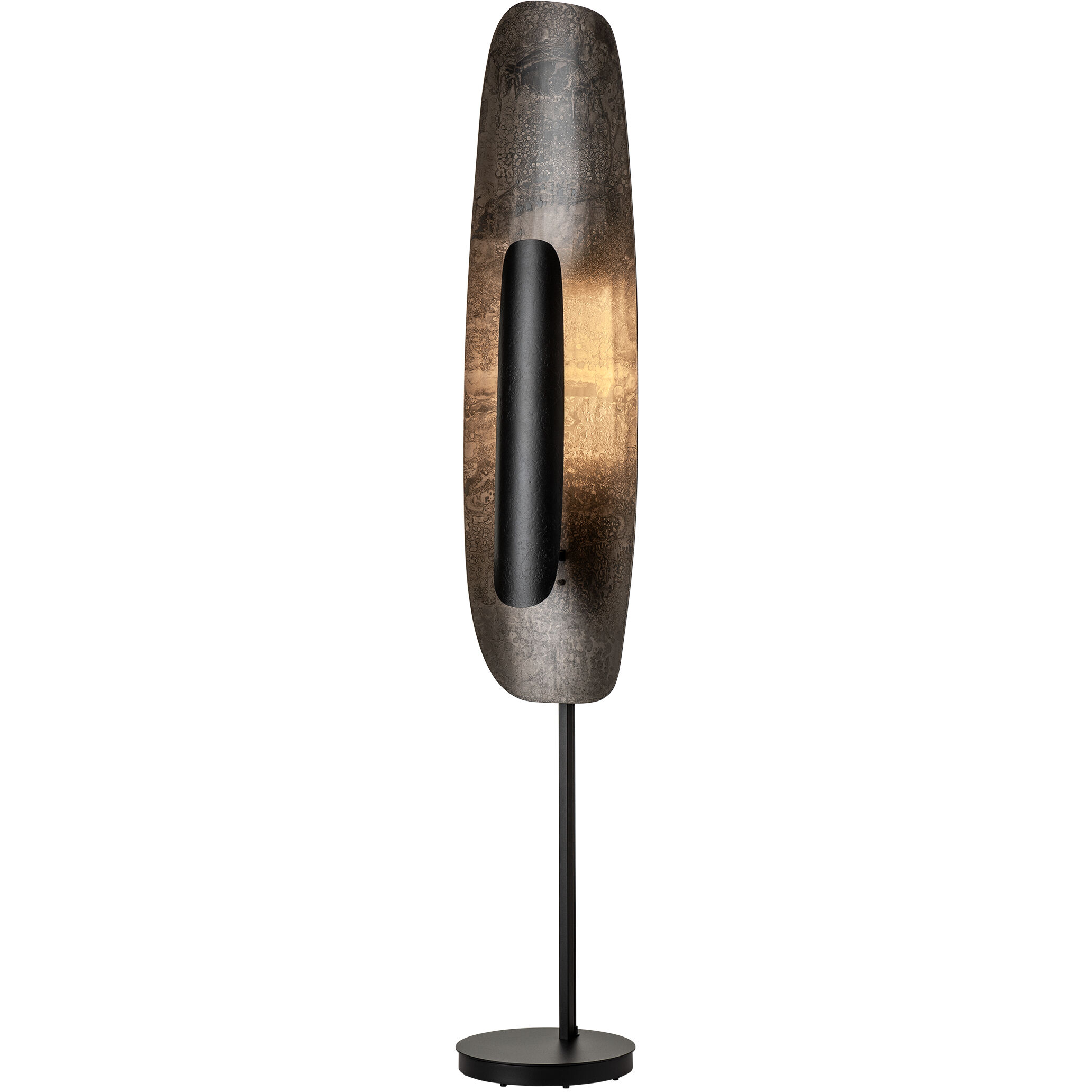 Shield 69.6 inch 18.00 watt White and Bronze Floor Lamp Portable Light