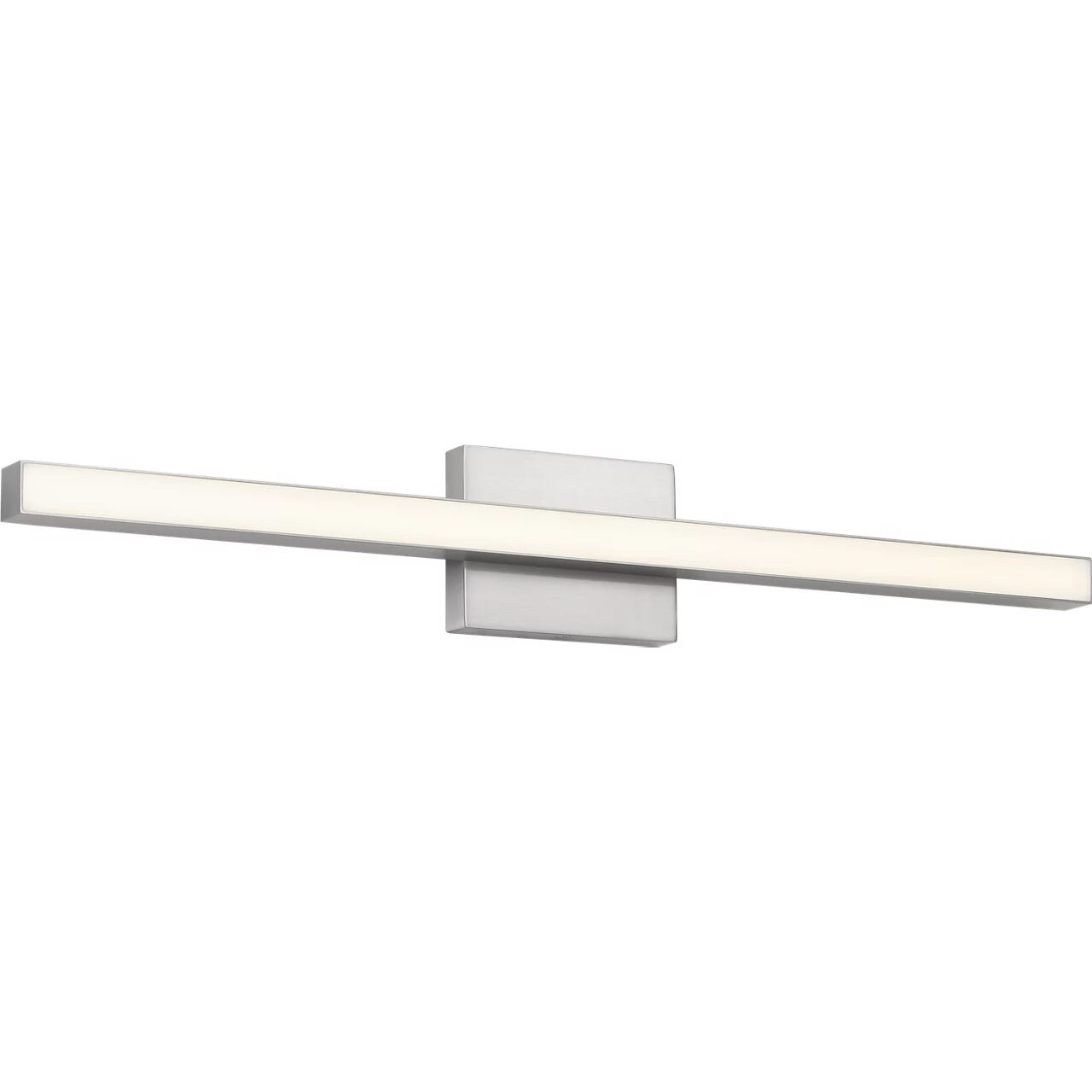 Marque LED 30 inch Brushed Nickel Vanity Light Wall Light