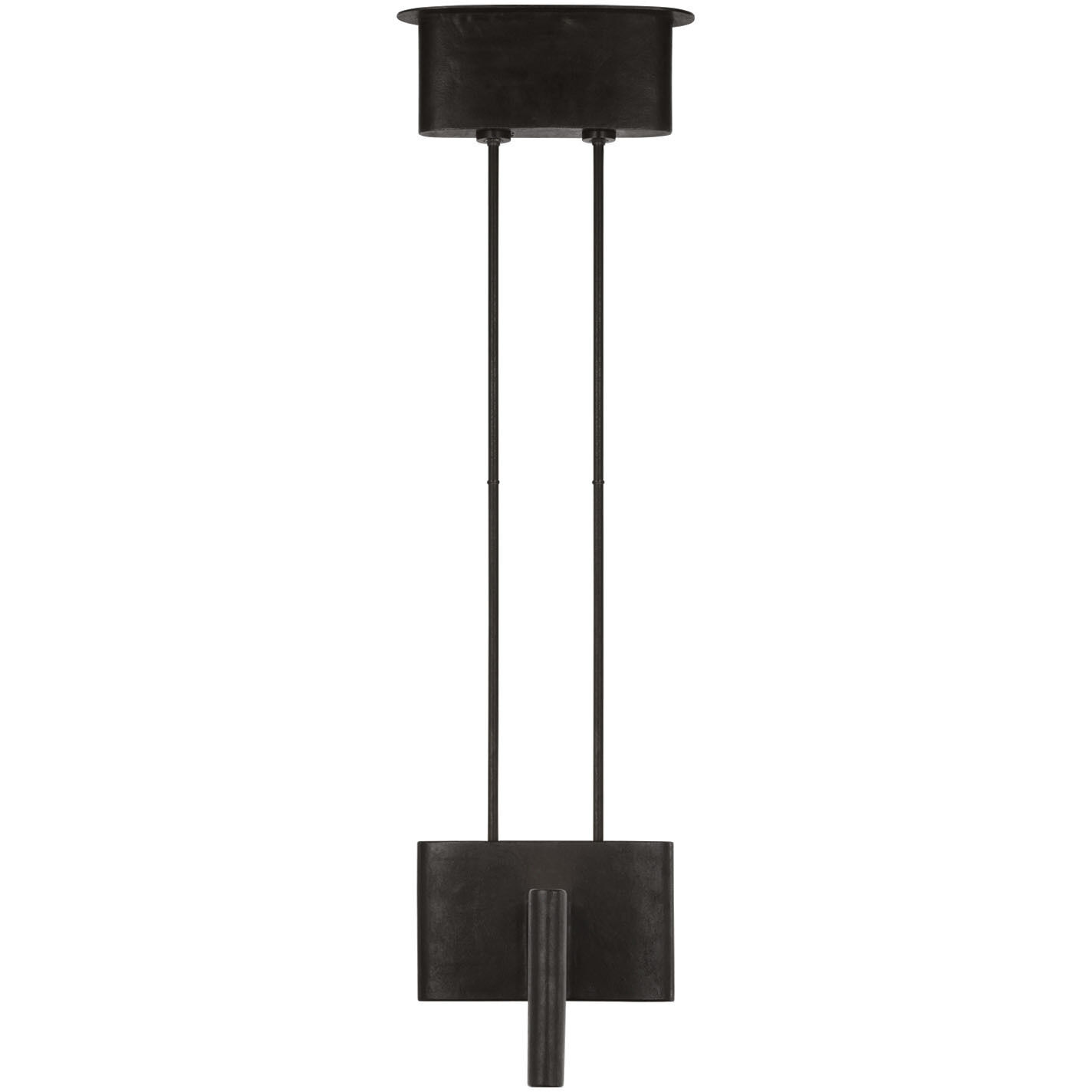Kelly Wearstler Lotura LED 36 inch Museum Black Intersecting Linear Pendant Ceiling Light