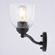 Bellwood 4 Light 28 inch Matte Black Bathroom Light Wall Light