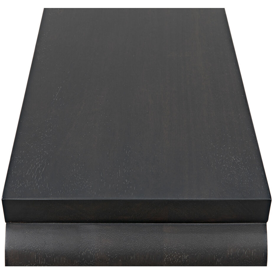 Aurora 72 X 18 inch Ebony Walnut Console