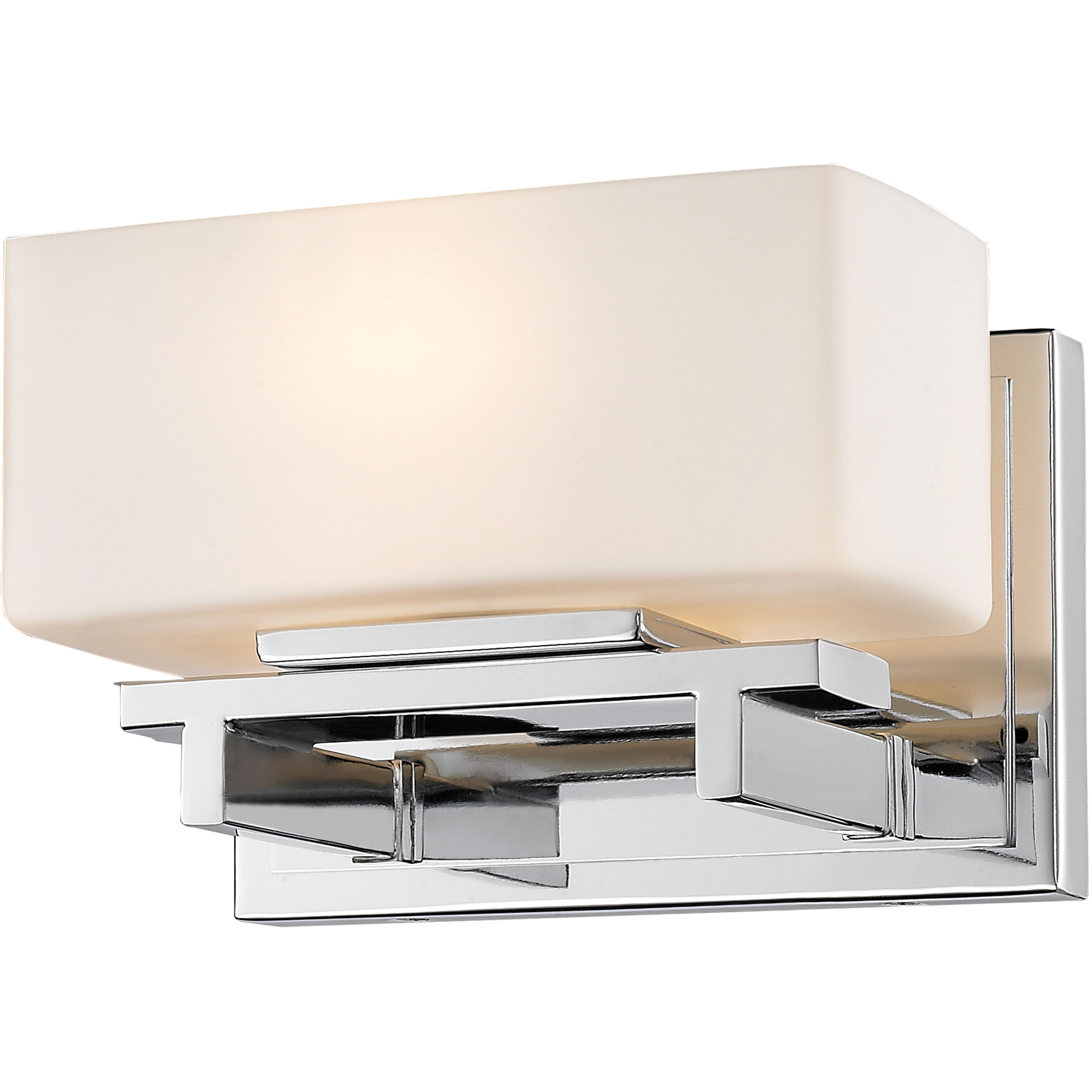 Kaleb LED 7.25 inch Chrome Wall Sconce Wall Light