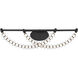 Pearl LED 36 inch Dark Matte Black Vanity Wall Light