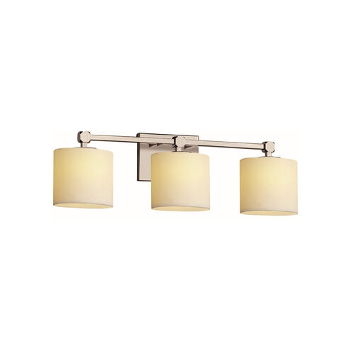 CandleAria LED 22 inch Matte Black Bath Vanity Light Wall Light in 2100 Lm LED, Amber (CandleAria), Cylinder with Flat Rim