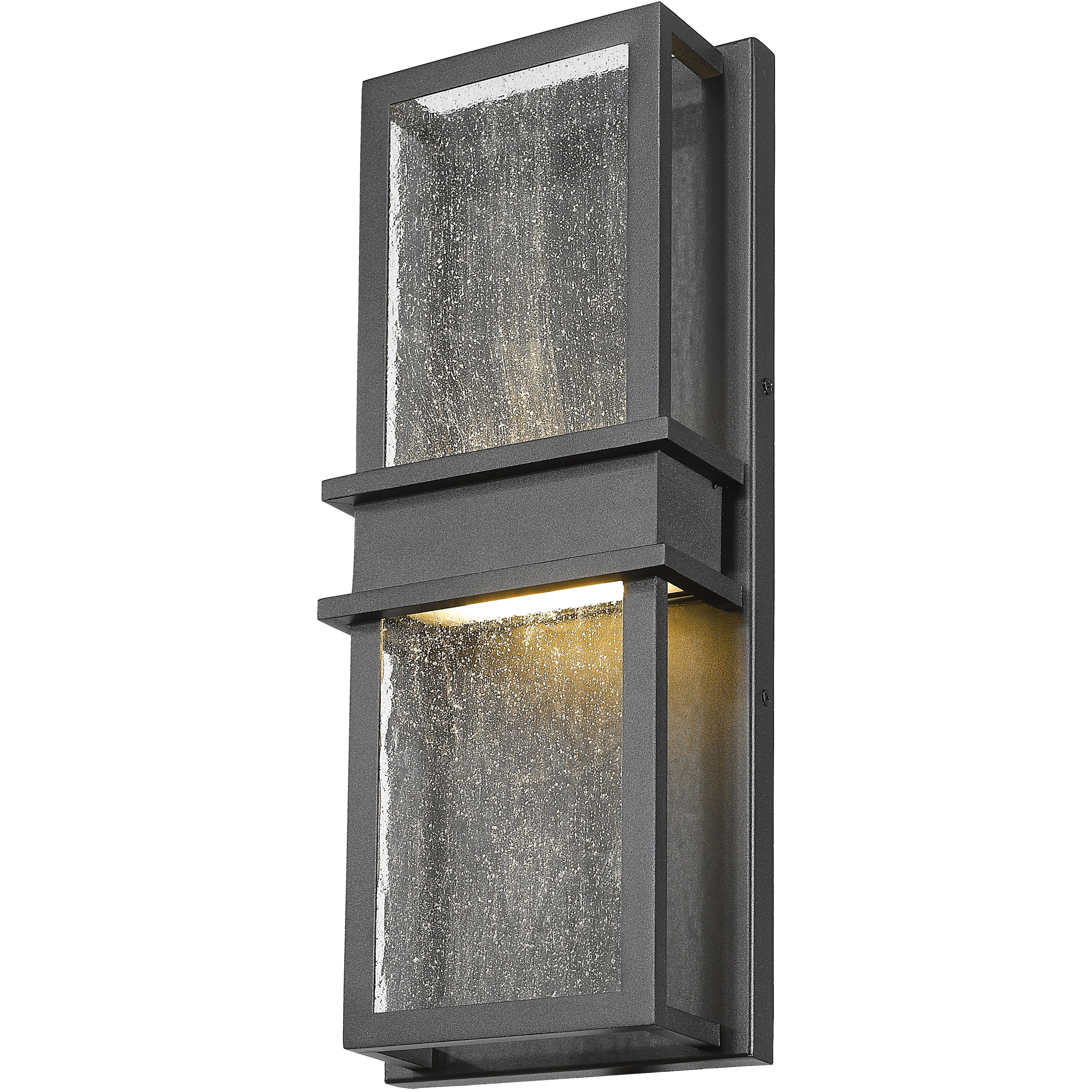 Eclipse LED 18 inch Black Outdoor Wall Light