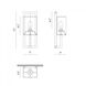 Cadre Wall Sconce Wall Light in Chrome