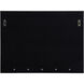 Elle 28 X 21 inch Black Wall Mirror