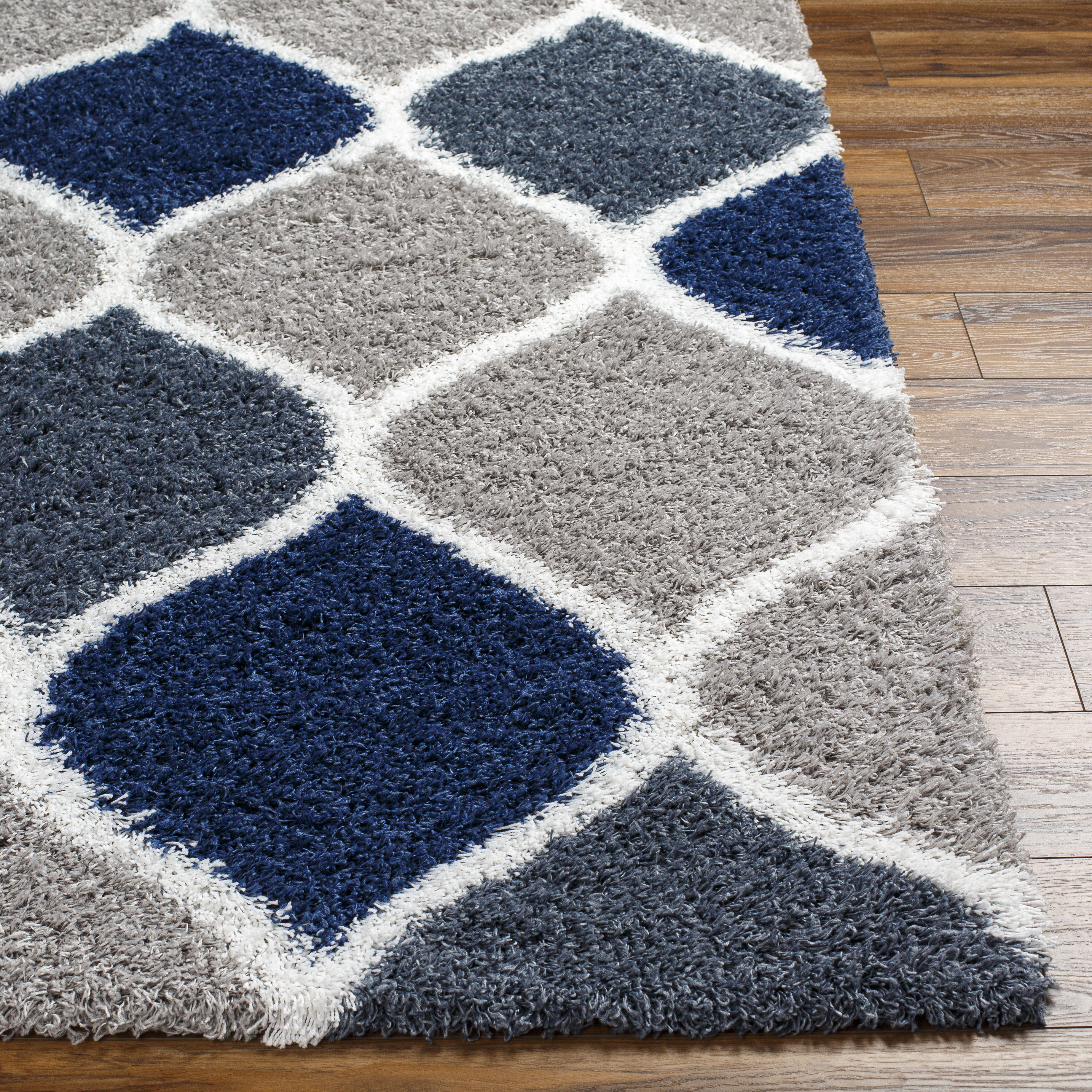 Urban Shag 114 X 79 inch Light Gray Rug, Rectangle