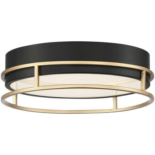 Grafice LED 13.25 inch Gold and Black Flush Mount Ceiling Light