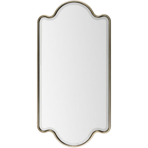 Heath 55 X 28 inch Gold Full Length/Oversized Mirror, Arch/Crowned Top