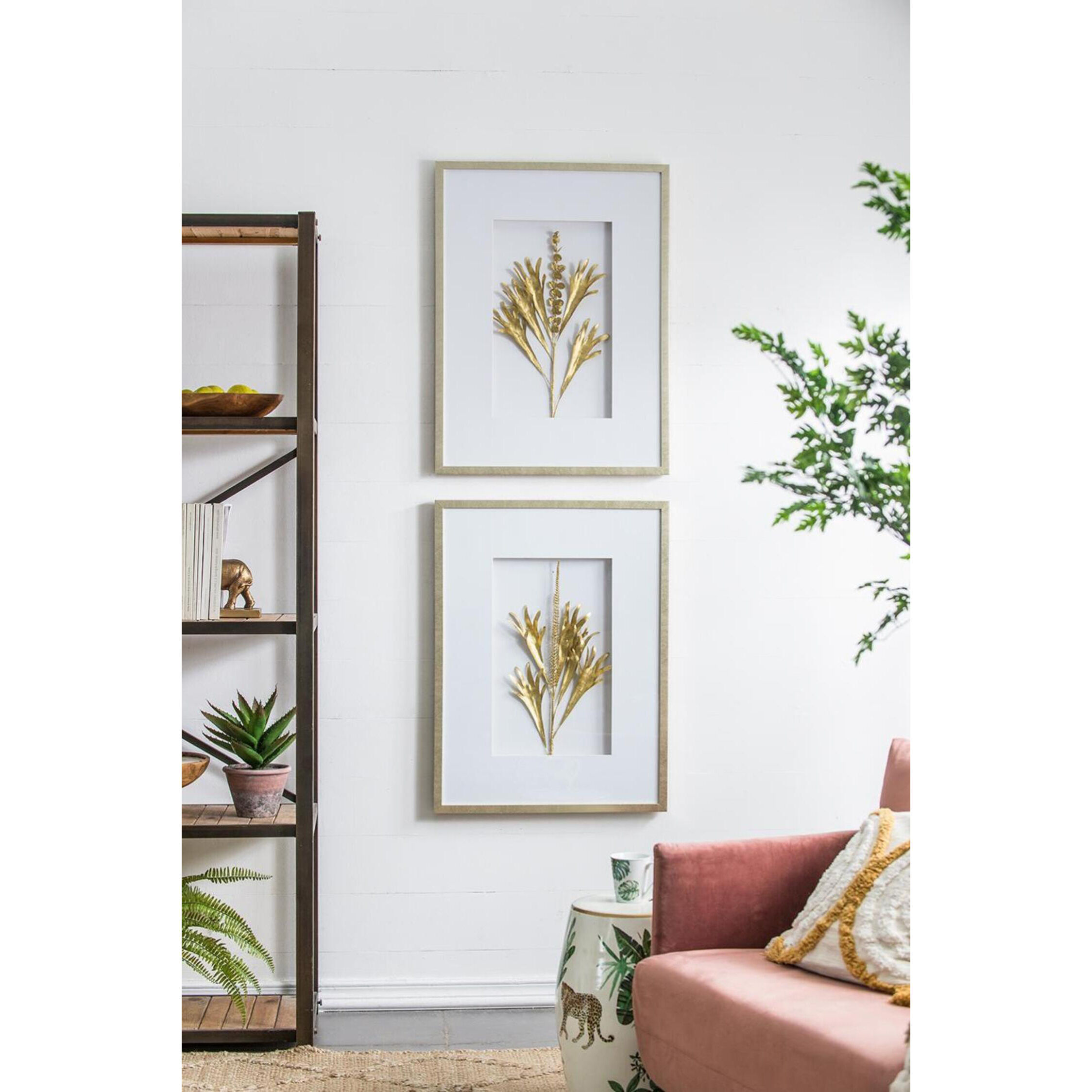 Botanical Gold Wall Art