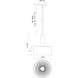 Alora Mood Royale 1 Light 10 inch Aged Gold Pendant Ceiling Light