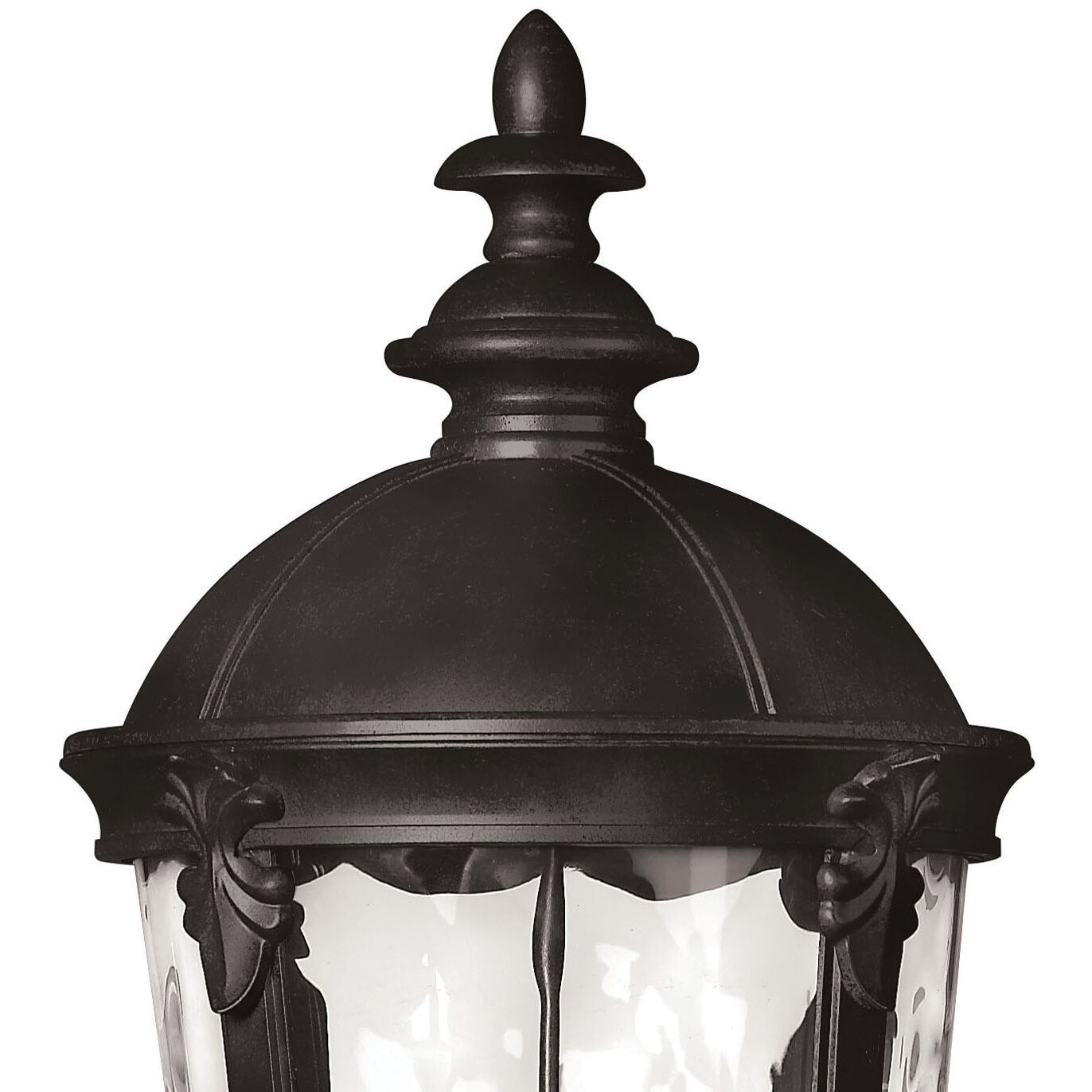 Estate Series Windsor 4 Light 30 inch Black Outdoor Post Mount Lantern