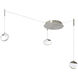 Athena LED 12.2 inch Brushed Nickel Pendant Ceiling Light